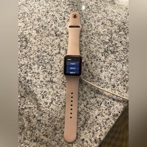 Pink Apple Watch